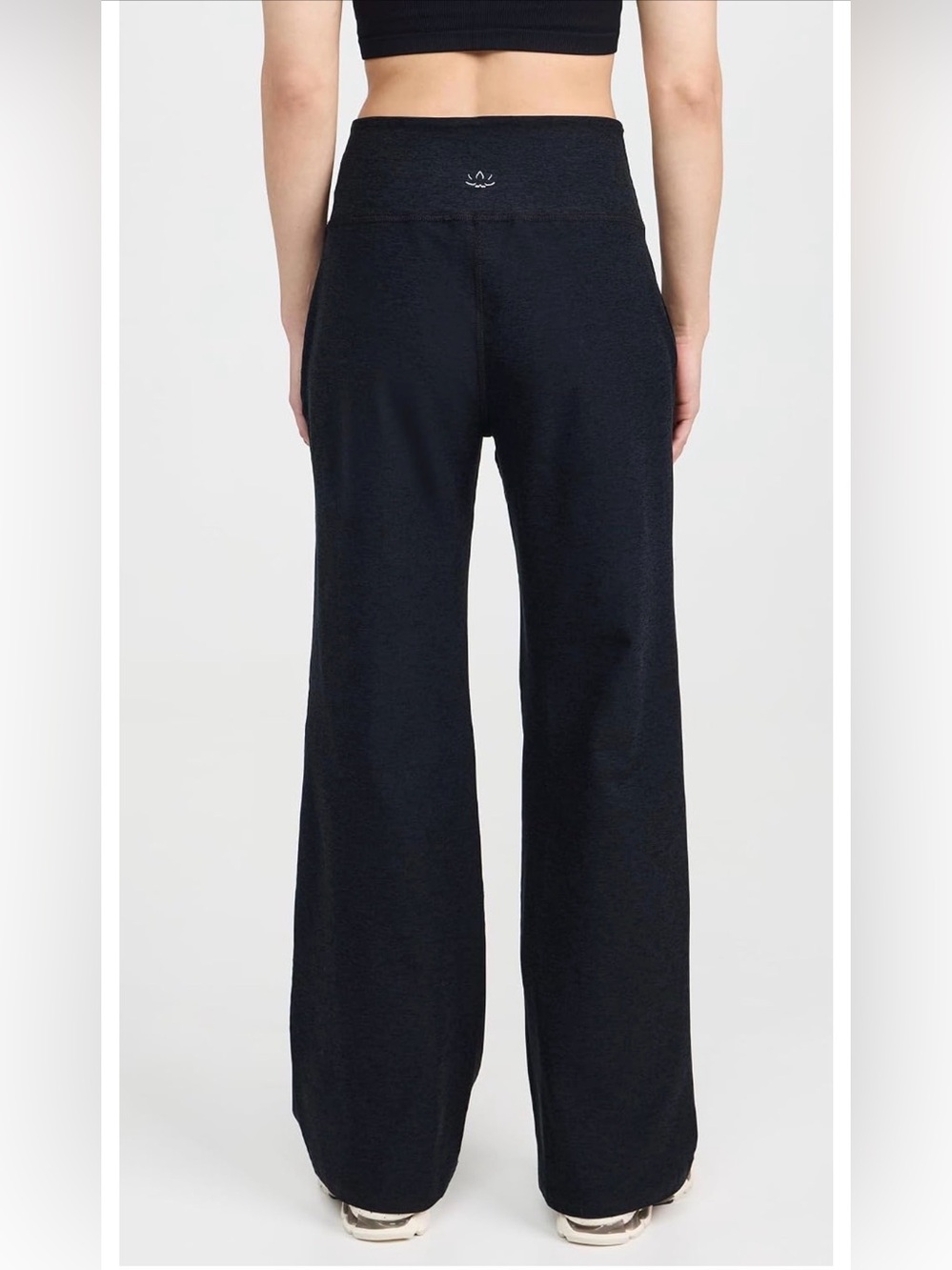 Beyond Yoga Spacedye Laid Back Wide Leg Pants Dark Gray Size XS